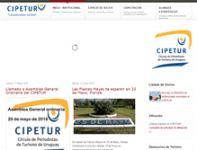 Tablet Screenshot of cipetur.com